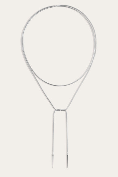 Aurate x Frye: Lasso Wrap Necklace