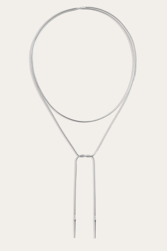 Aurate x Frye: Lasso Wrap Necklace