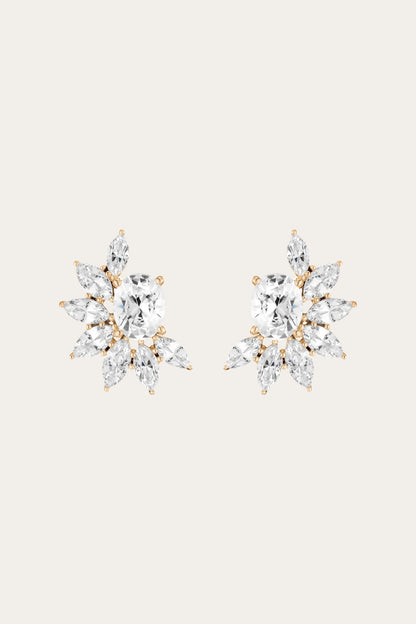 Aurate x Frye: Marquise Fringe Earrings