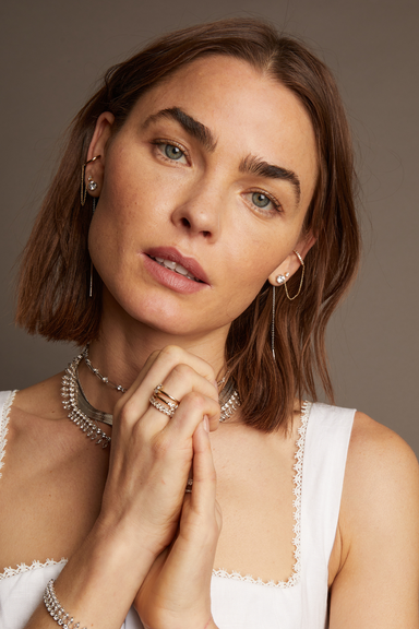 Aurate x Frye: Spur Lariat Earrings