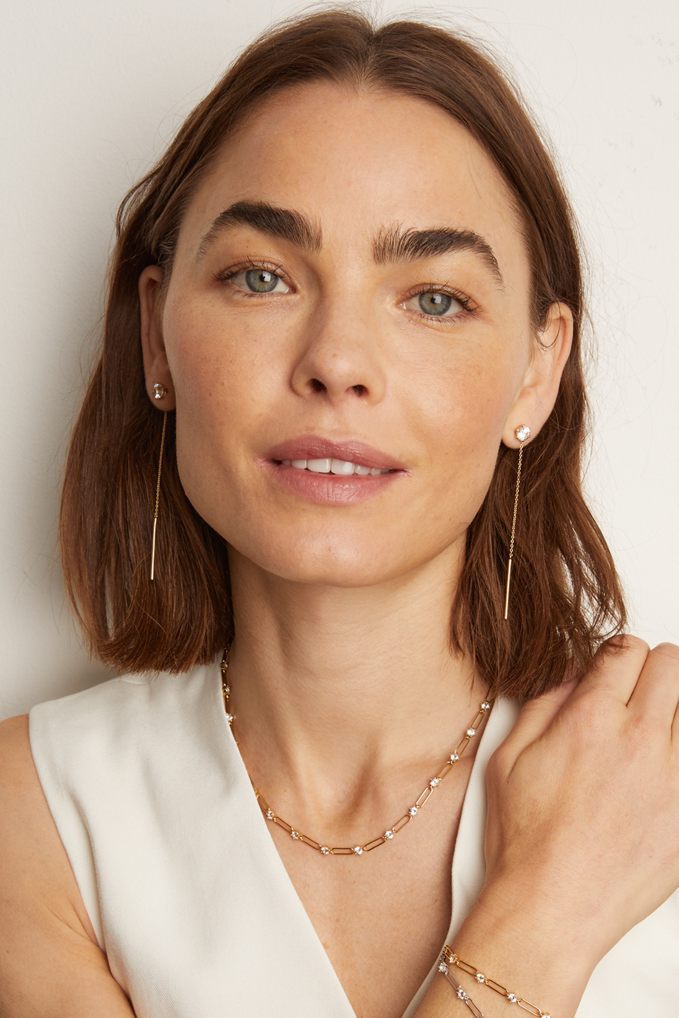 Aurate x Frye: Spur Lariat Earrings