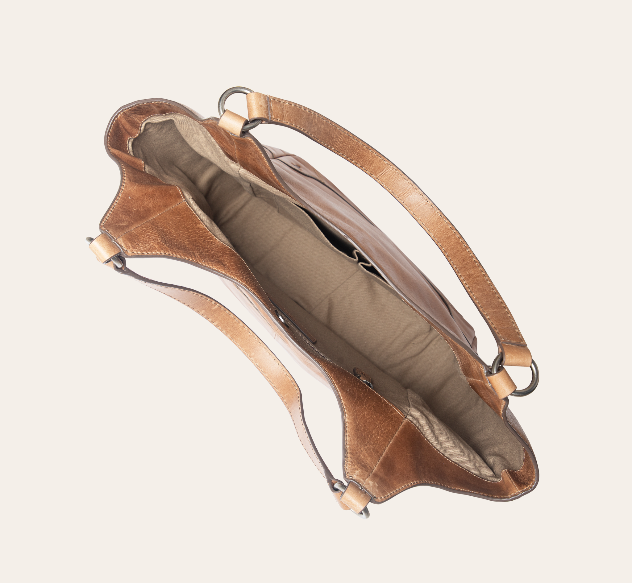 FRYE Melissa Four Poster: Borsa A Tracolla Donna In Pelle Morbida, Colore Terracotta Bruciata