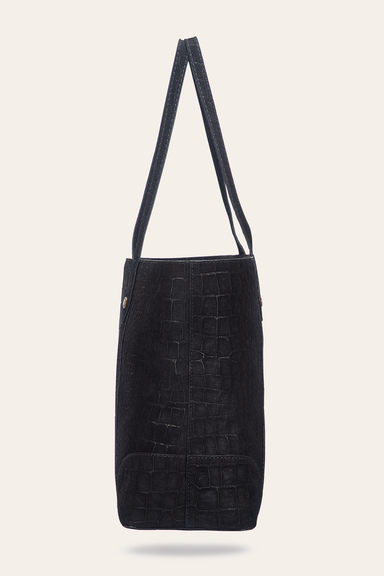 Melissa Sueded Croco Shopper
