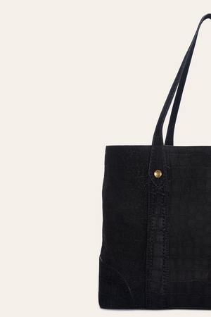 Melissa Sueded Croco Shopper