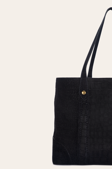 Melissa Sueded Croco Shopper