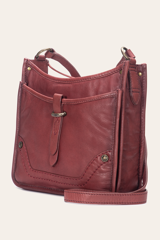 Campus Burgundy Crossbody | The Frye Company