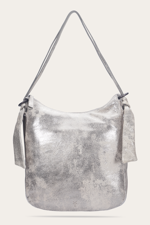 clarks backpack leather Frye Nora Backpack Hobo in Cream Metallic