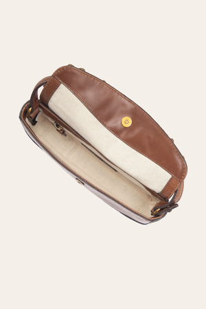 frye melissa mini backpack cognac Frye Melissa Floral Convertible Mini Flap in Cognac