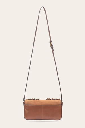 frye melissa mini backpack ice Frye Melissa Floral Convertible Mini Flap in Cognac