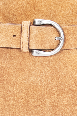 Heather Suede Shoulder