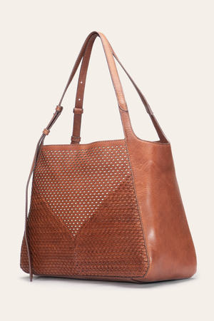 Woven Perf Tote