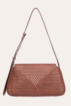 Frye Jennie Shoulder in Cognac