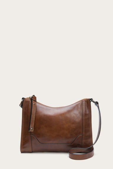 Frye Women's Melissa Zip Crossbody Bag - Antique Pull-Up Leather, Adjustable Strap, 11.5 X 8.5 Inches
