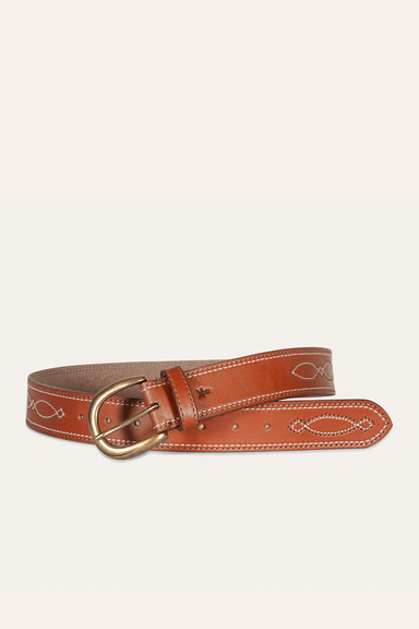 40mm Belt 2 tone Stitch