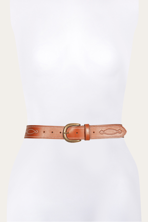 40mm Belt 2 tone Stitch