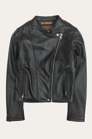 Heathe Leather Jacket