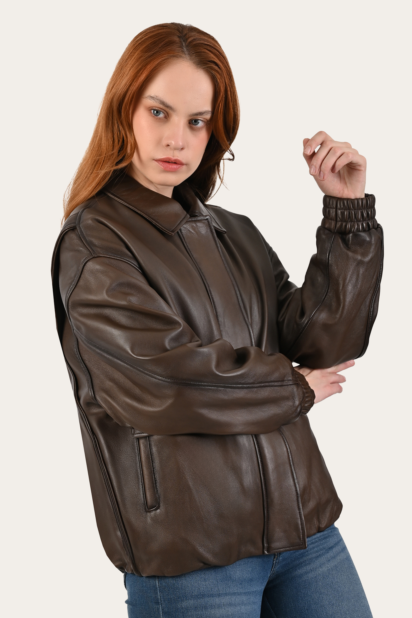 Harper Oversized Bomber