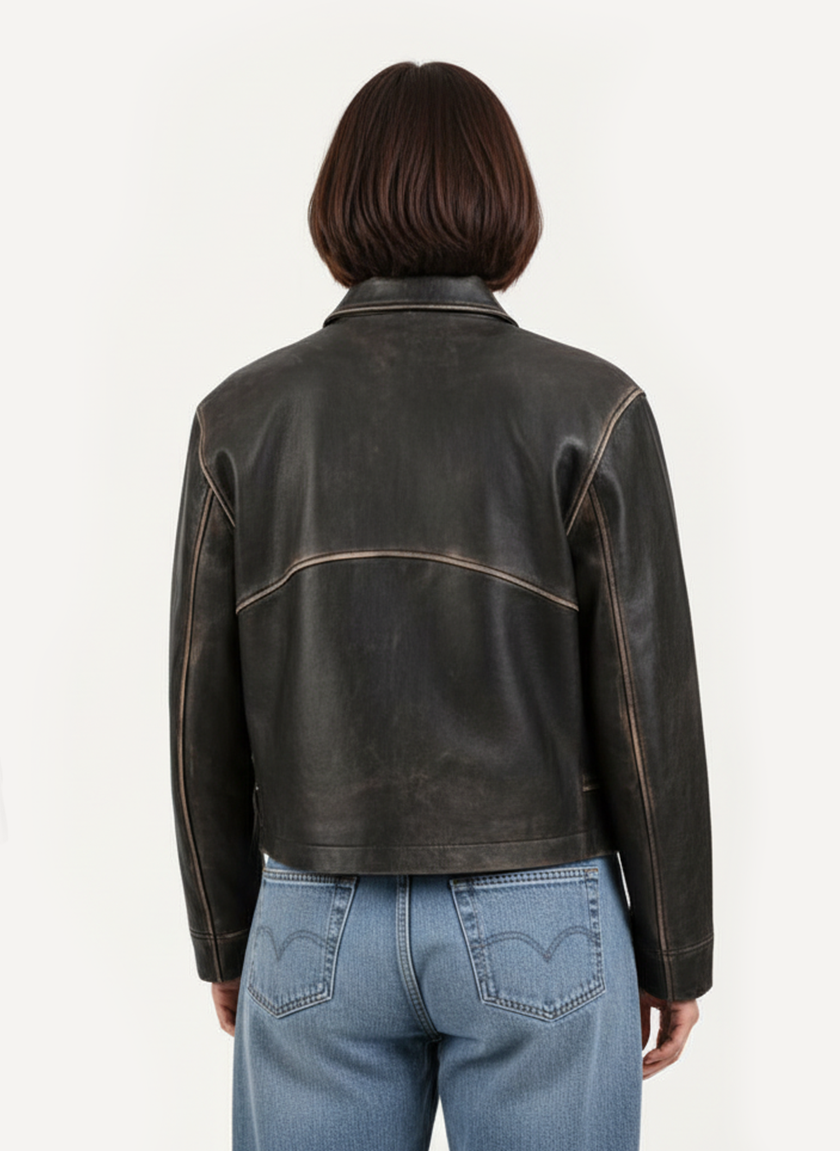 Black Clancy Jacket | The Frye Company