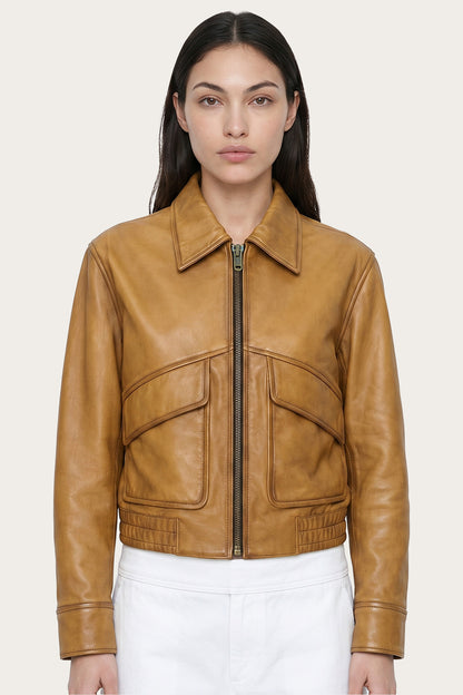 Kacey Cropped Barn Jacket