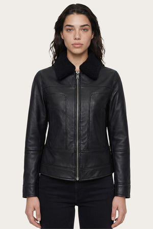 Clementine Sherling Trim Jacket