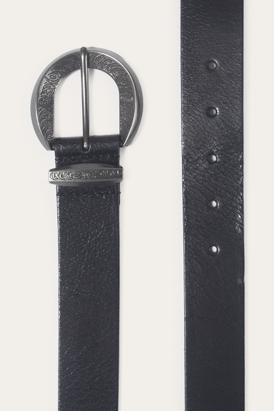 35mm Engraved Buckle Belt