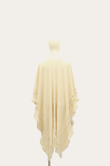 Embellished Fringe Ruana