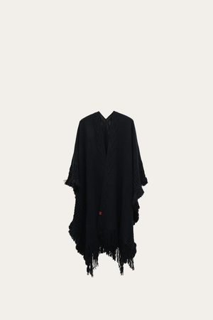 Embellished Fringe Ruana
