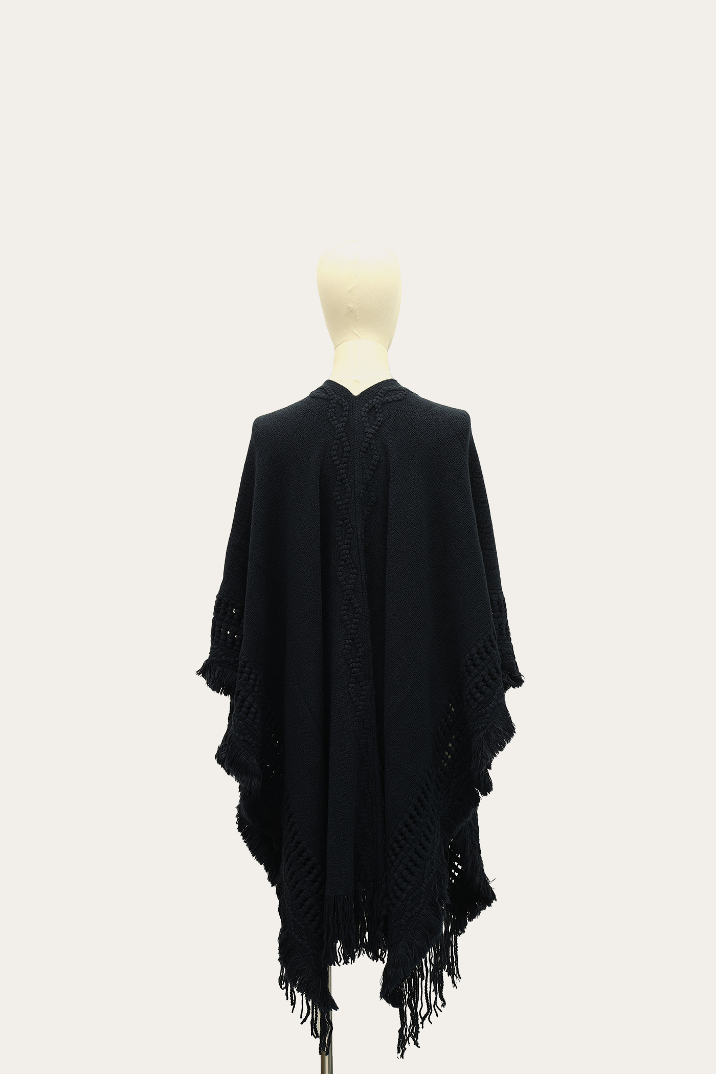 Embellished Fringe Ruana