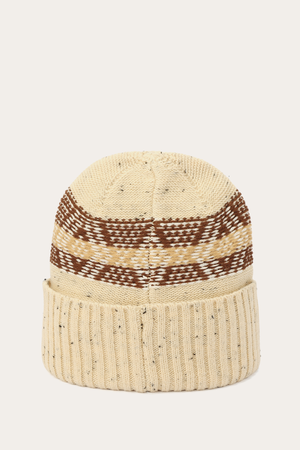 Tweed Fair Isle Cuff Hat