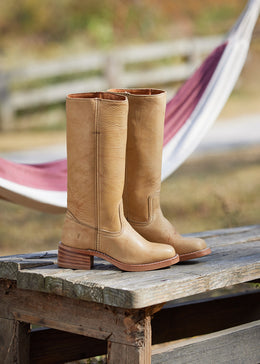 J's.o.l.e Cowboy Boots Woman Cowgirl Boots Botte Cowboy Femme Square Toe  Wide Mid Calf Brown US Size 6 : : Clothing, Shoes & Accessories