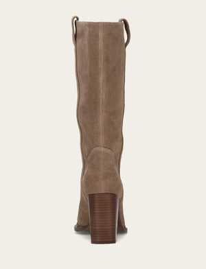 Alex Slouchy Mid - Dark Taupe - Back