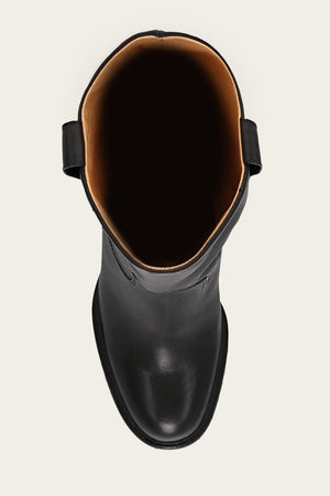 Alex Slouchy Mid - Black - Top Down