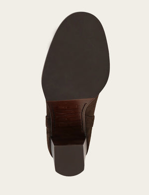 Alex Slouchy Mid - Dark Brown - Sole