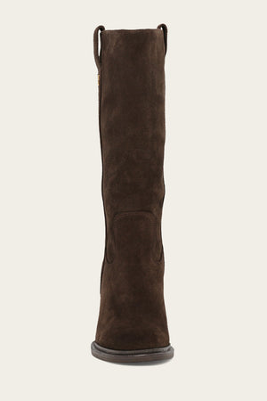 Alex Slouchy Mid - Dark Brown - Front