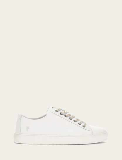 Astor Cap Toe Low Lace - White - Outside