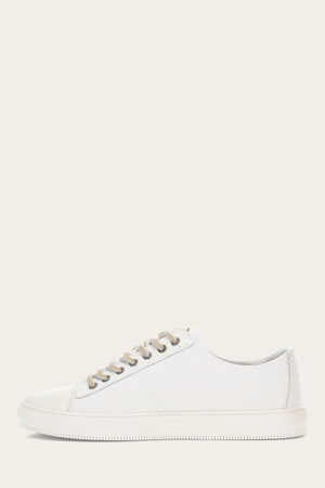 Astor Cap Toe Low Lace - White - Inside