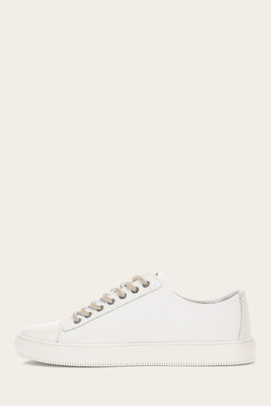 Astor Cap Toe Low Lace - White - Inside