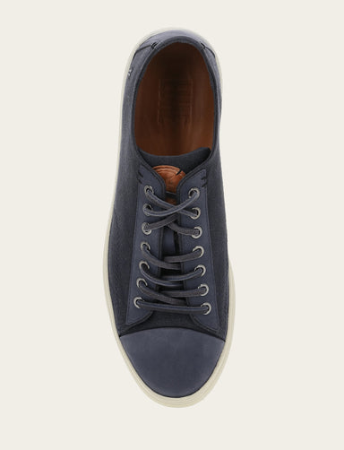 Astor Cap Toe Low Lace - Indigo - Top Down