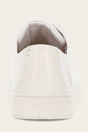 Astor Cap Toe Low Lace - White - Back