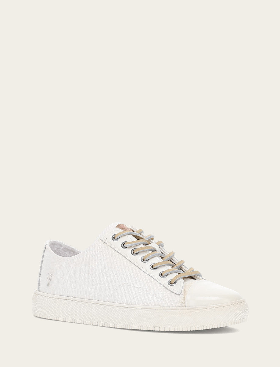 Astor Cap Toe Low Lace - White - Hero