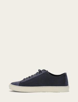 Astor Cap Toe Low Lace - Indigo - Inside