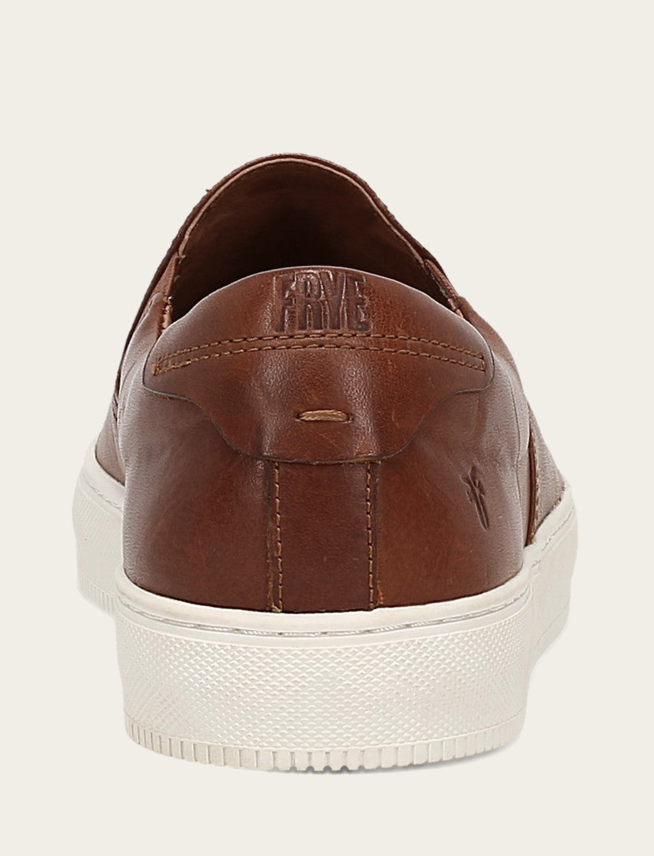 Astor Gore Slip On - Caramel - Back