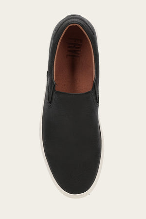 Astor Gore Slip On - Black - Top Down
