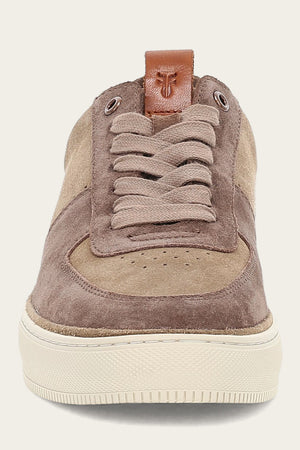 Astor Low Lace Court - Mushroom - Front