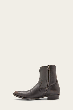 Austin Inside Zip - Antique Black - Inside