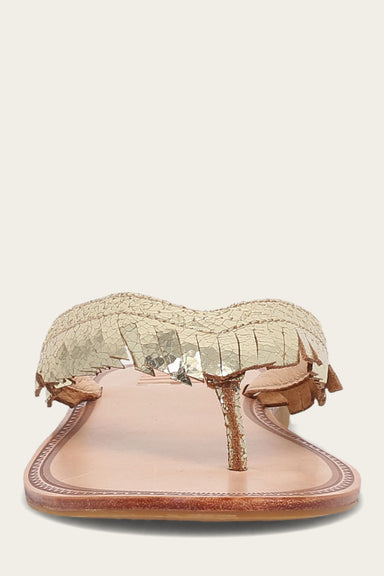 Fringe flip flops hotsell