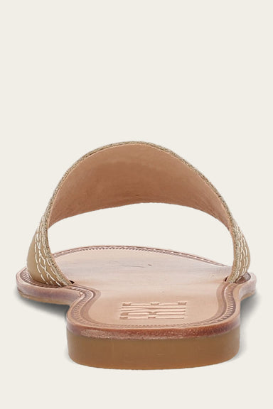 Ava Woodstock Slide - Banana - Back