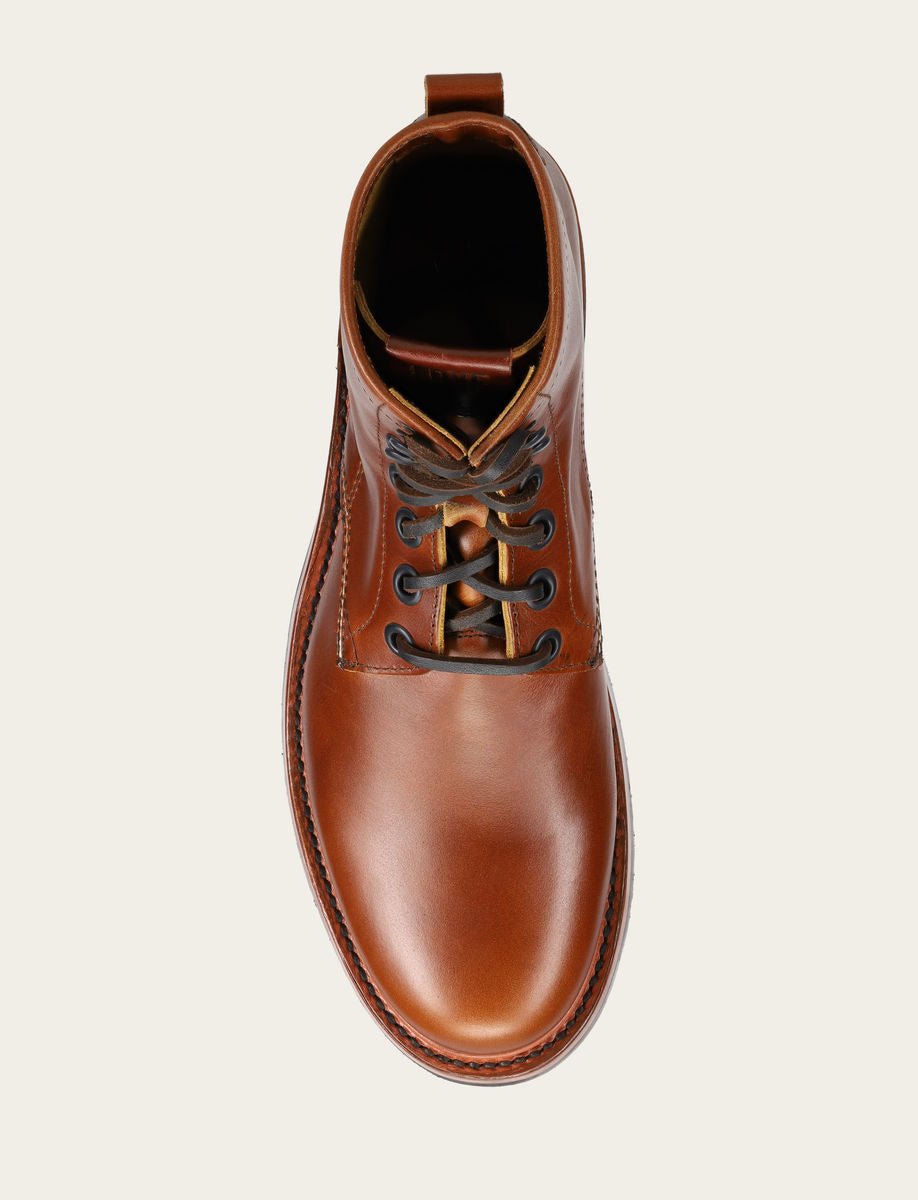 Axel Lace Up - Saddle - Top Down