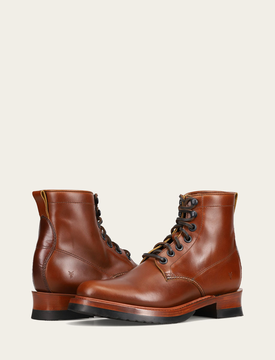Axel Lace Up - Saddle - Pair