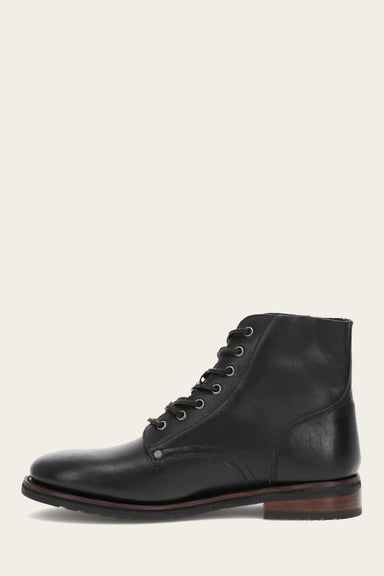 Barrett Lace Up - Black - Inside